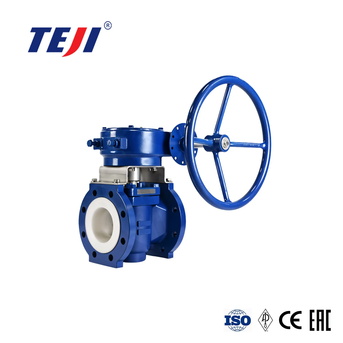 Non lubricated plug valve